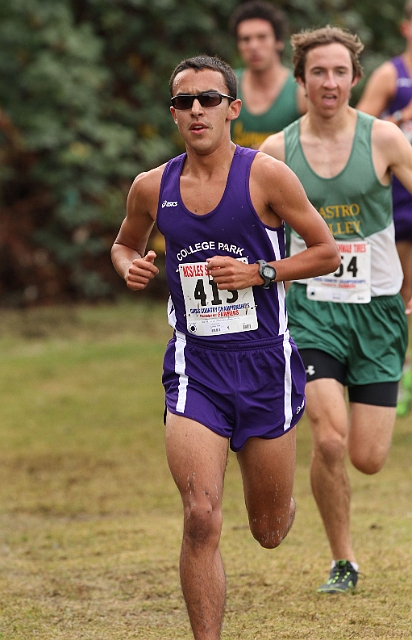 2010NCSXC BD1-1933.JPG - 2010 North Coast Section Cross Country Championships, Hayward High School, Hayward, California